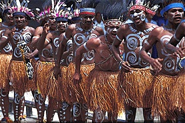 Asmat dance, Papua indonesia