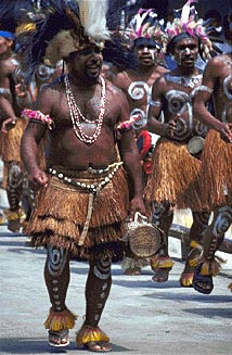 Asmat dance, Papua indonesia